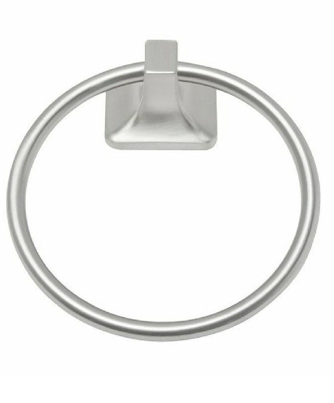 Project Source 4-Piece Seton Brushed Nickel Decorative Bathroom Hardware ...