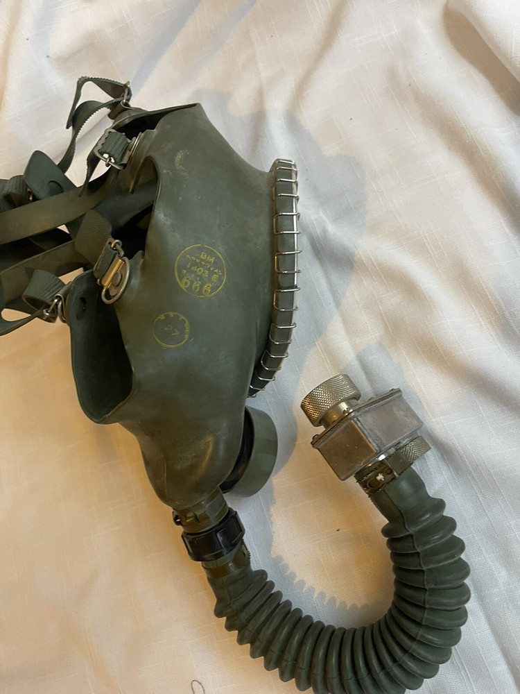 Vintage MSA Gas Mask Olive Green