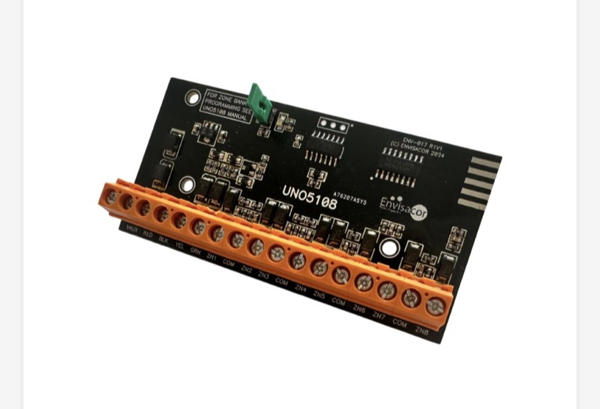 UNO5108 Zone Expander for UNO IP Panel & DSC PowerSeries. 8 Inputs, Addressable