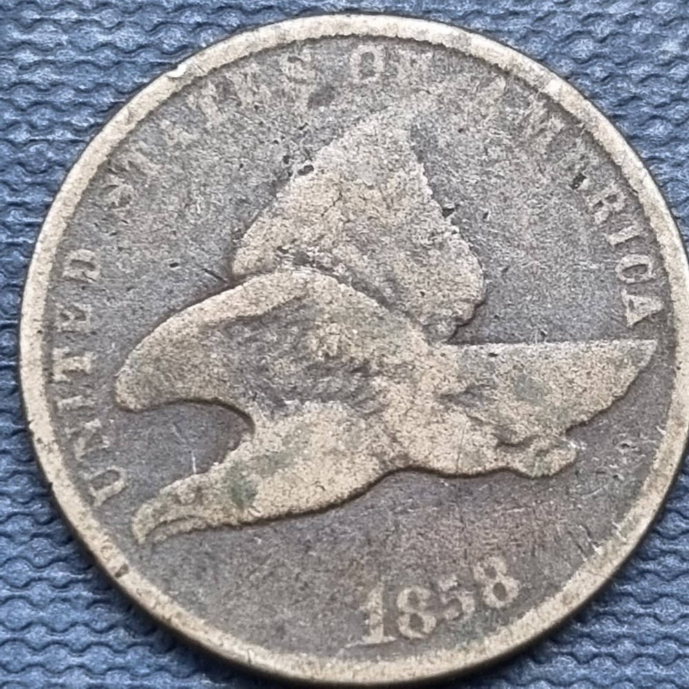 1858 Flying Eagle Cent 1c Better Grade #76939