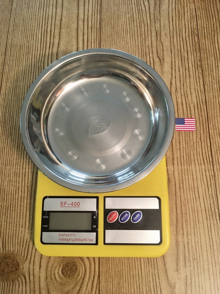 digital scale with steel less plant