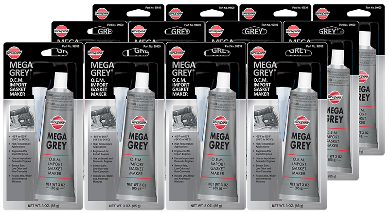 VersaChem Gasket Making Compound 99939 (12pk); Mega Grey Silicone 3 oz Paste