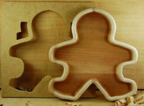 GINGERBREAD MAN BOWL TEMPLATE