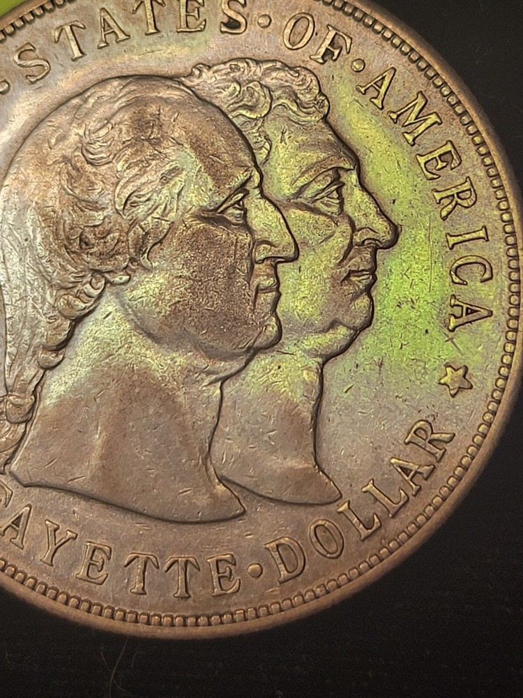 1900 LAFAYETTE SILVER DOLLAR US COMMEMORATIVE