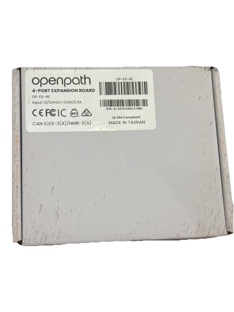 Openpath OP-EX-4E 4-Port Expansion Board for Access Control Panel NEW!