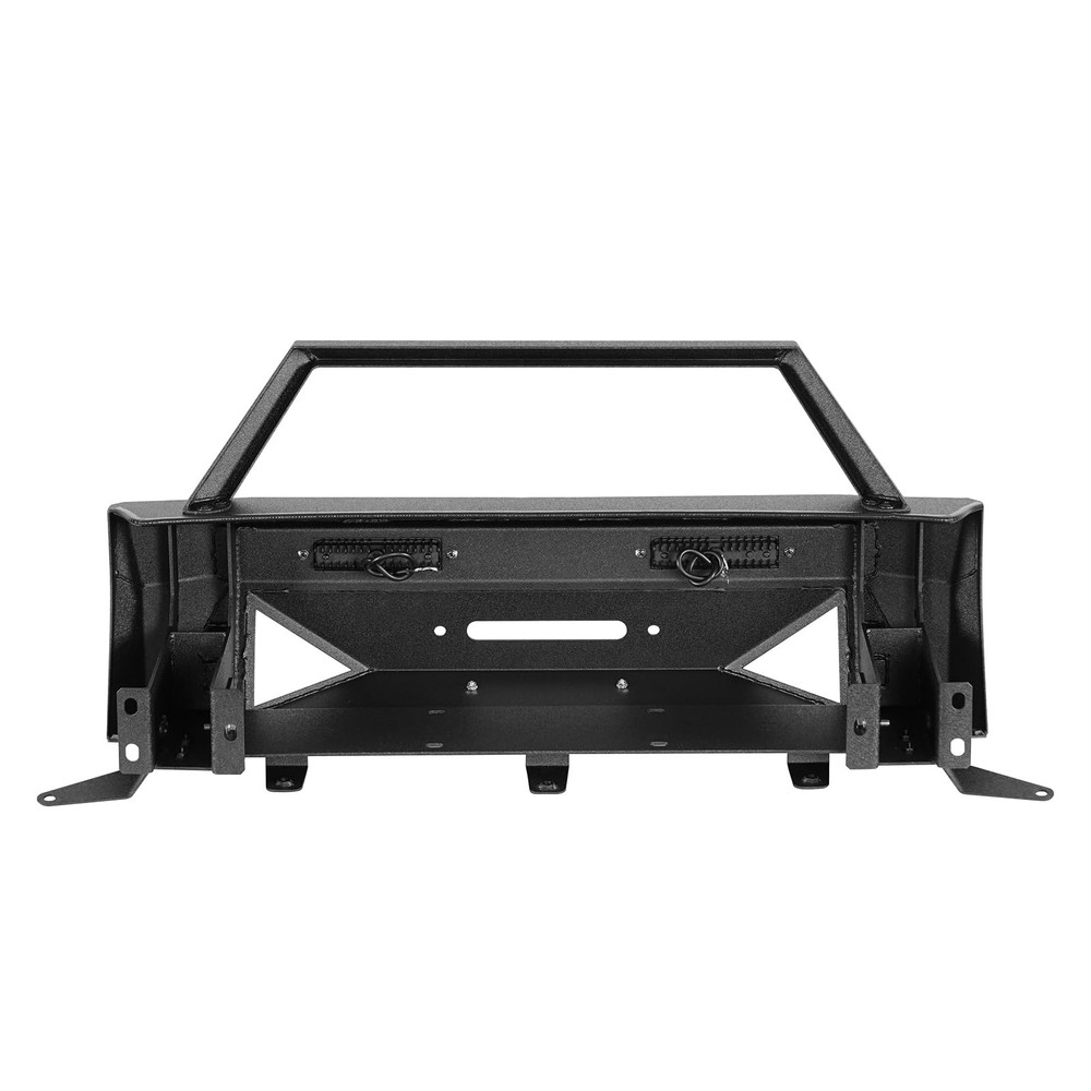 4Runner Stubby Front Bumper with Winch Plate D-ring Mounts 2014-2024