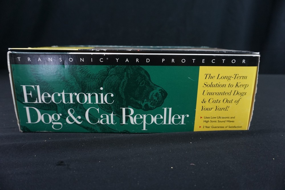 WEITECH Model 0048 Electronic Dog & Cat Repeller with Motion Sensor NEW