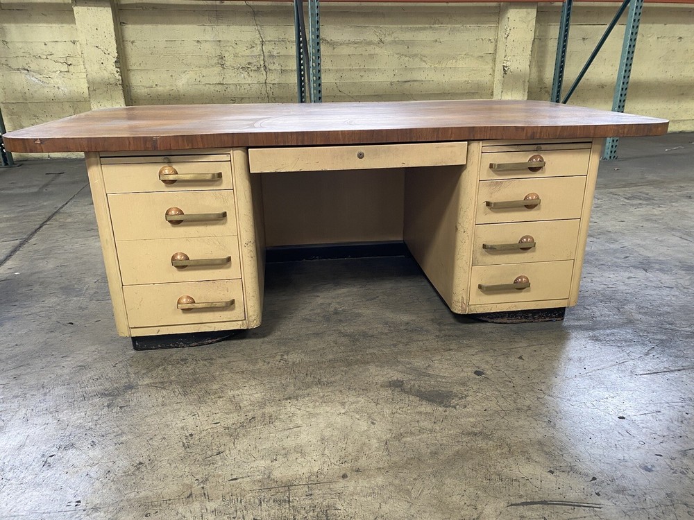 Vintage Mid-Century Modern Stow Davis Desk
