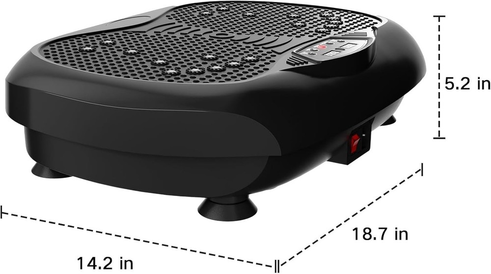 Vibration Plate Exercise Machine Whole Body Workout Vibration Platform Lymphatic