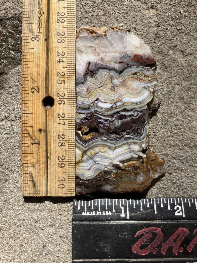 Crazy Lace Agate Slab