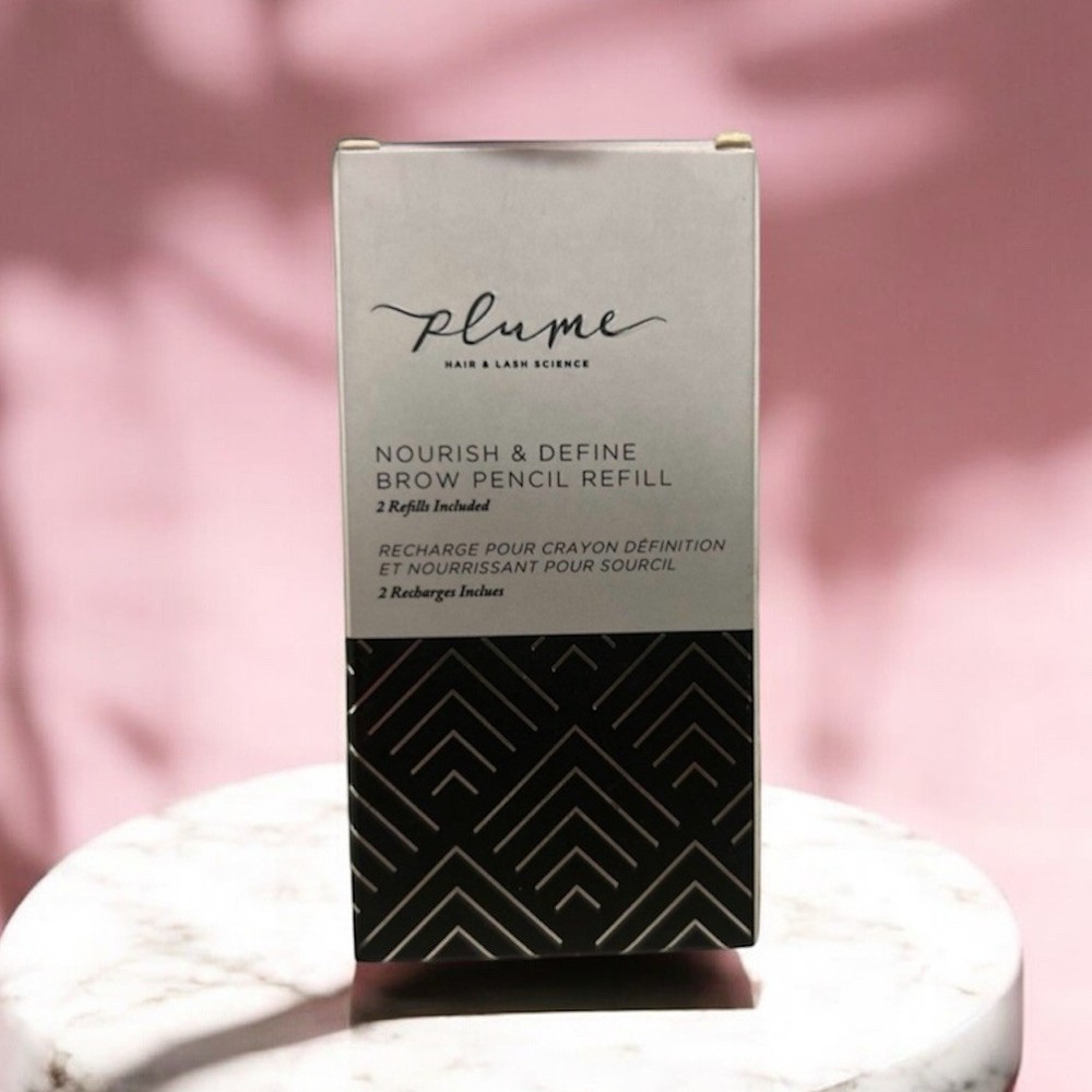 Plume Nourish & Define Brow Pencil Refill | Ashy Daybreak | 2 Refill Pack