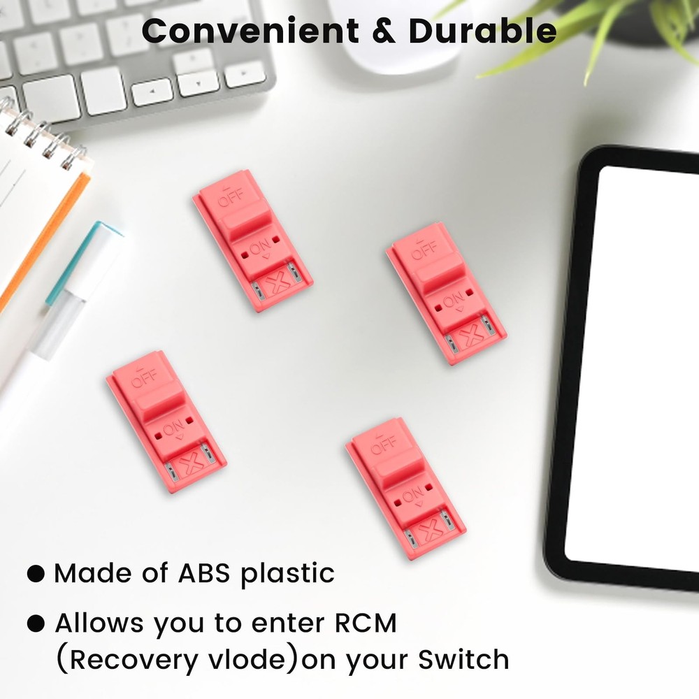 4 Pcs RCM Jig, jig Tool for Switch, Loader Clips Short Circuit Tool...