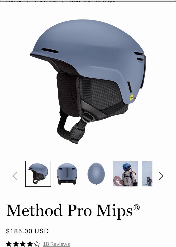 smith method pro mips helmet