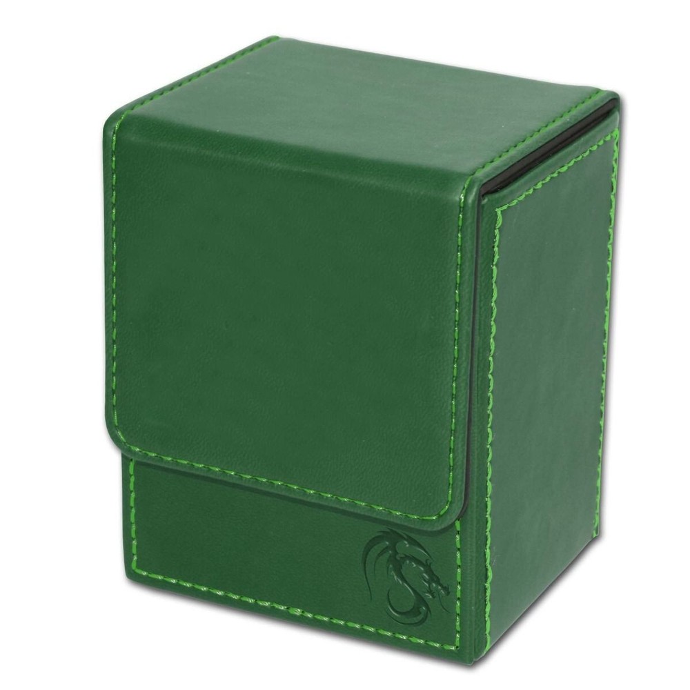 1 BCW Green With Light Green Stitch LX Deck Case