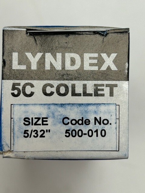 5/32" 5C ROUND COLLET LYNDEX 500-010