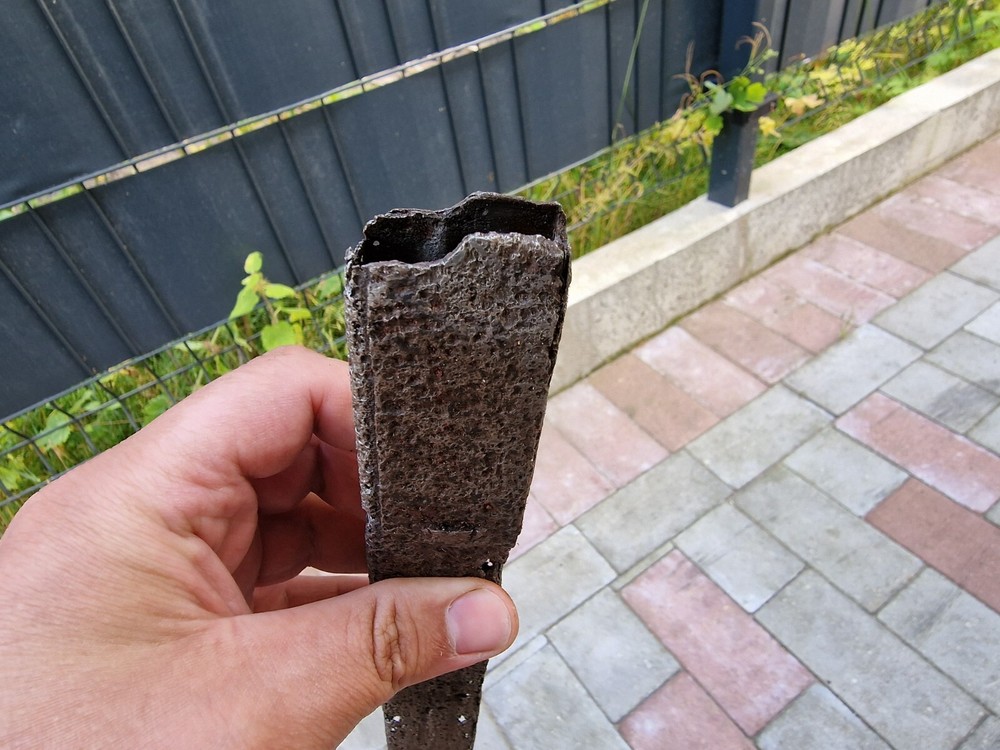 WW2 Accessories from the German bunker relic.