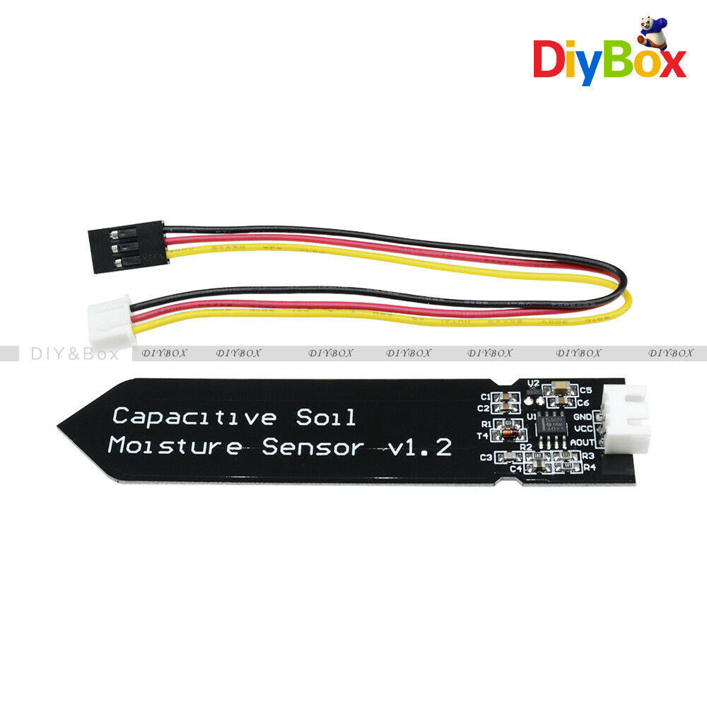 Analog Capacitive Soil Moisture Sensor V1.2 Corrosion Resistant + Sensor Cable