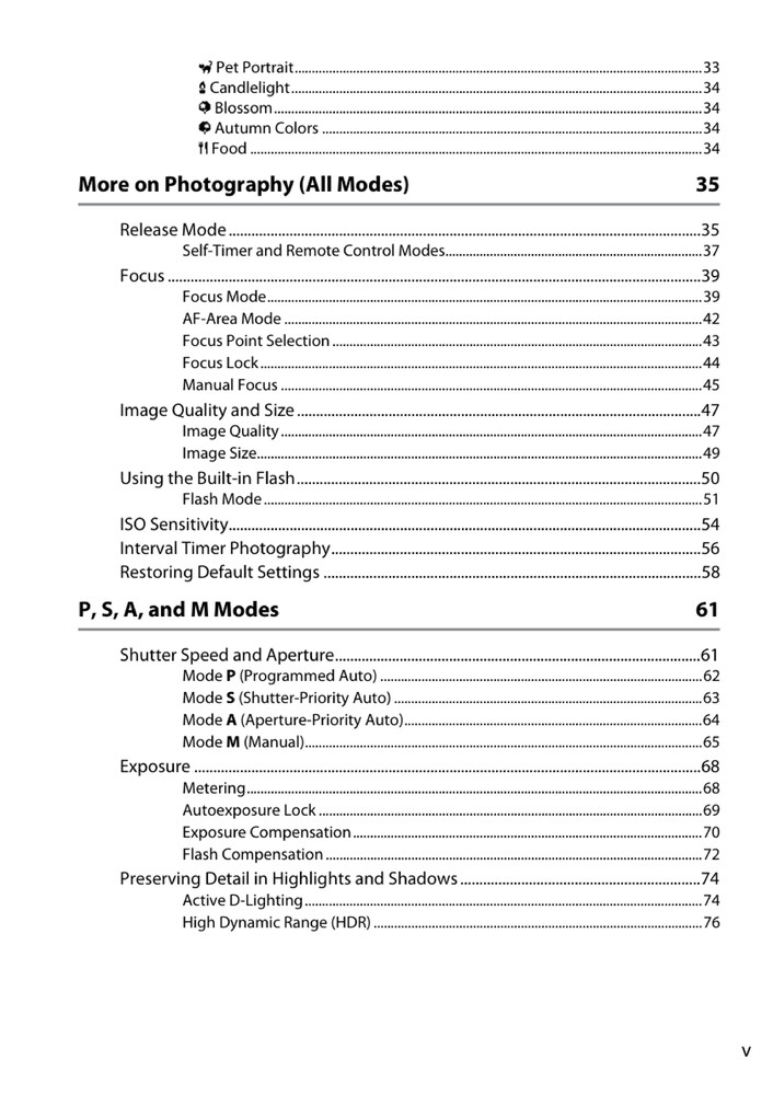 Nikon D5100 — User Reference Manual Guide — 258 Pages — Printed & Bound in USA