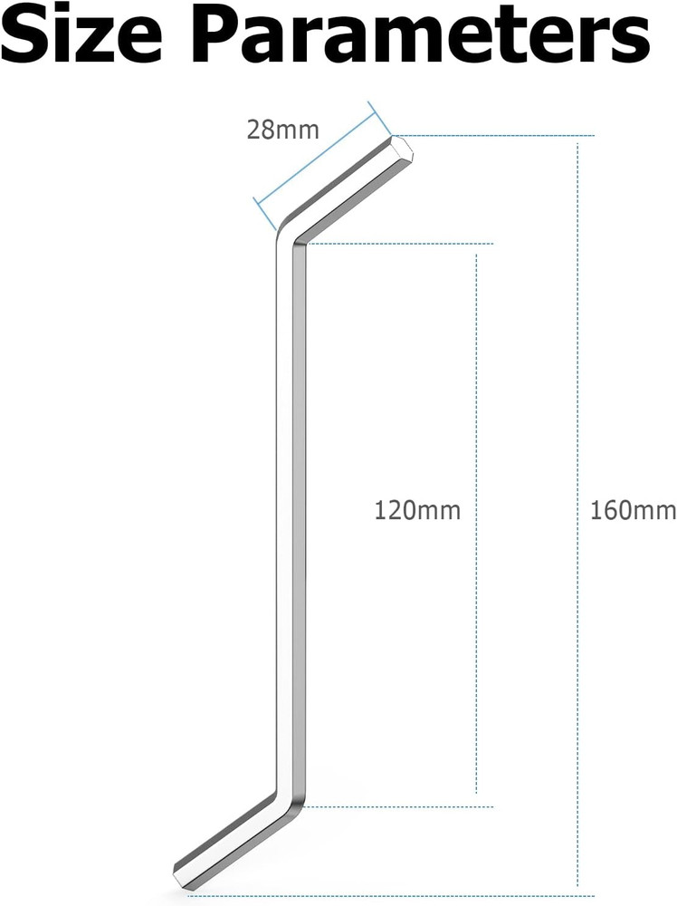Garbage Disposal Wrench, 2 Pack Garbage Disposal Allen Wrench Tool Compatible wi