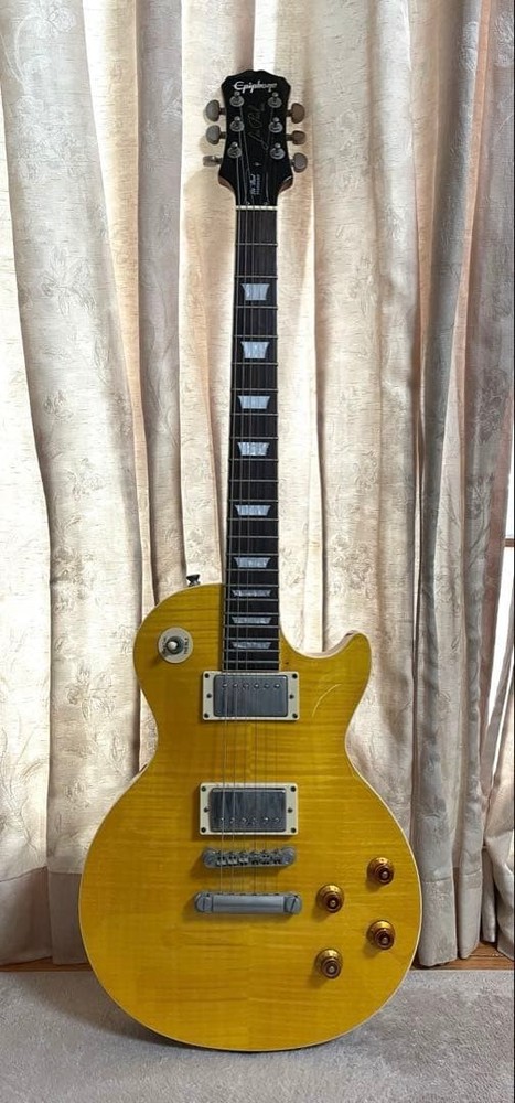 Epiphone Epiphone Lespaul Standard lemon Safe Packing!