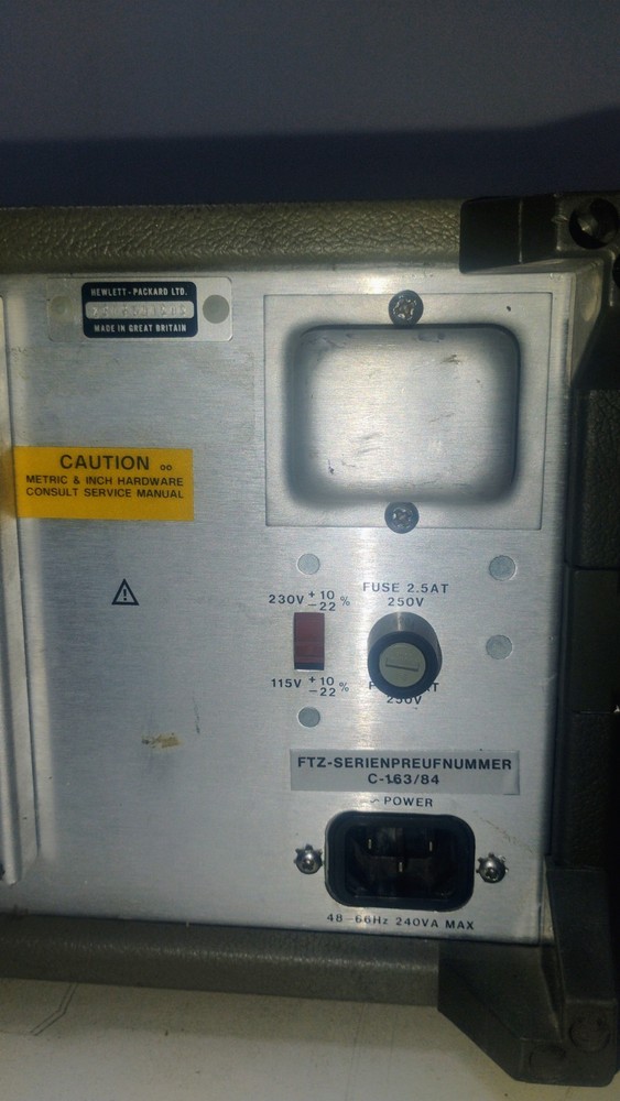 Clean Working Hewlett Packard 3764A Digital Transmission Analyzer