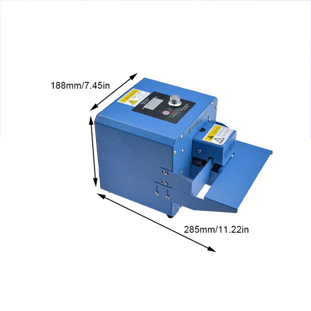 110 Continuous Bag Sealer Roller Sealing Machine Automatic Plastic Bag Sealer