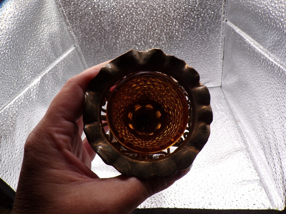 VTG Plastic Candle Holder with Sailor