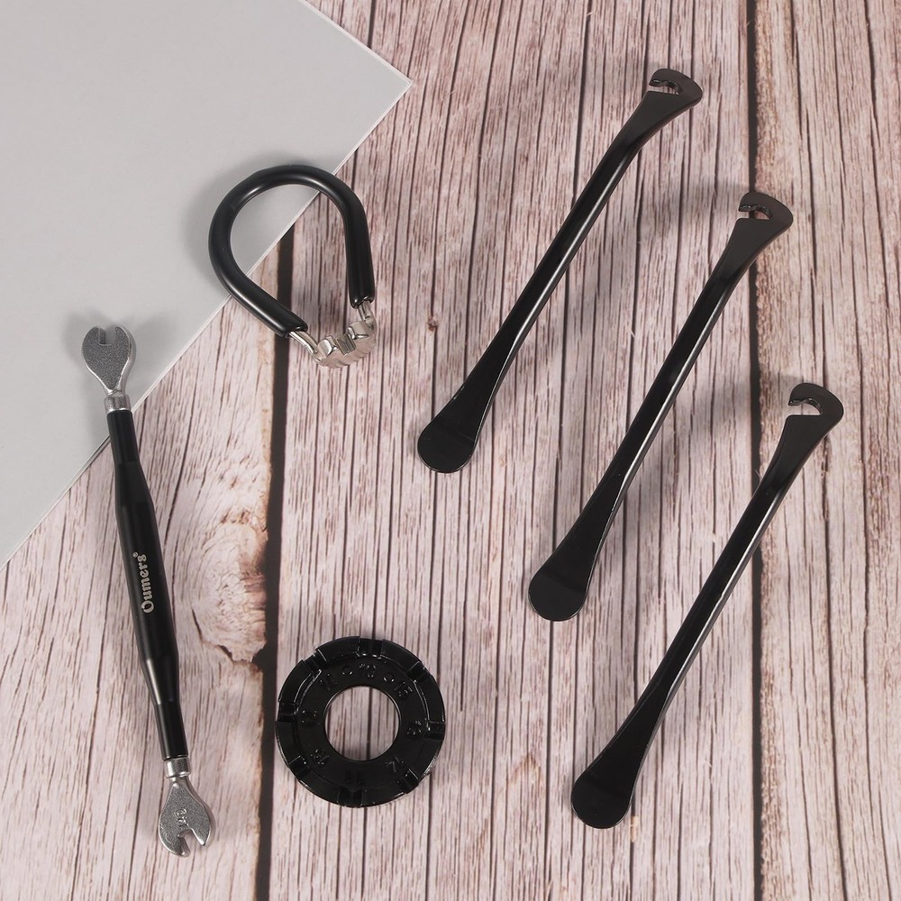 3 Tools Multiple Sizes Bicycle Spoke Wrench Tool Kit Maintenance Accessory