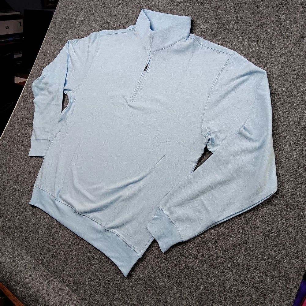 Turtleson wallace quarter-zip pullover Sky large original packaging