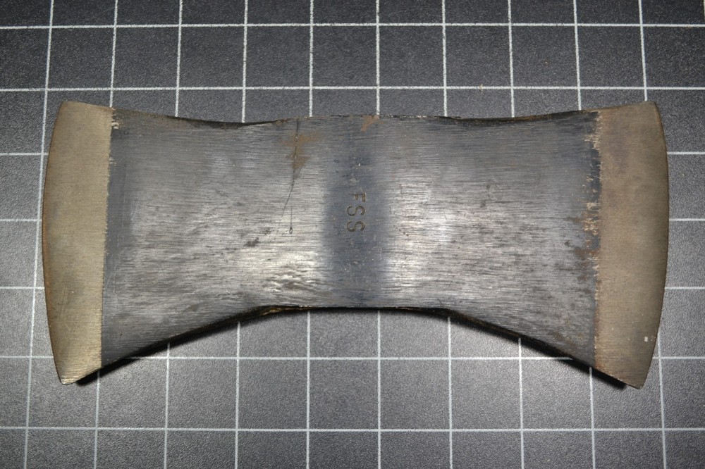 COUNCIL TOOLS - FSS - FOREST SUPPLY SERVICE - 3 3/4# DOUBLE BIT AXE HEAD - NOS