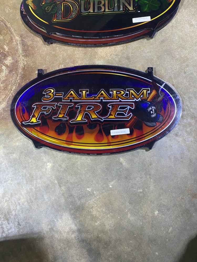 WMS Topper Insert - 3 Alarm Fire