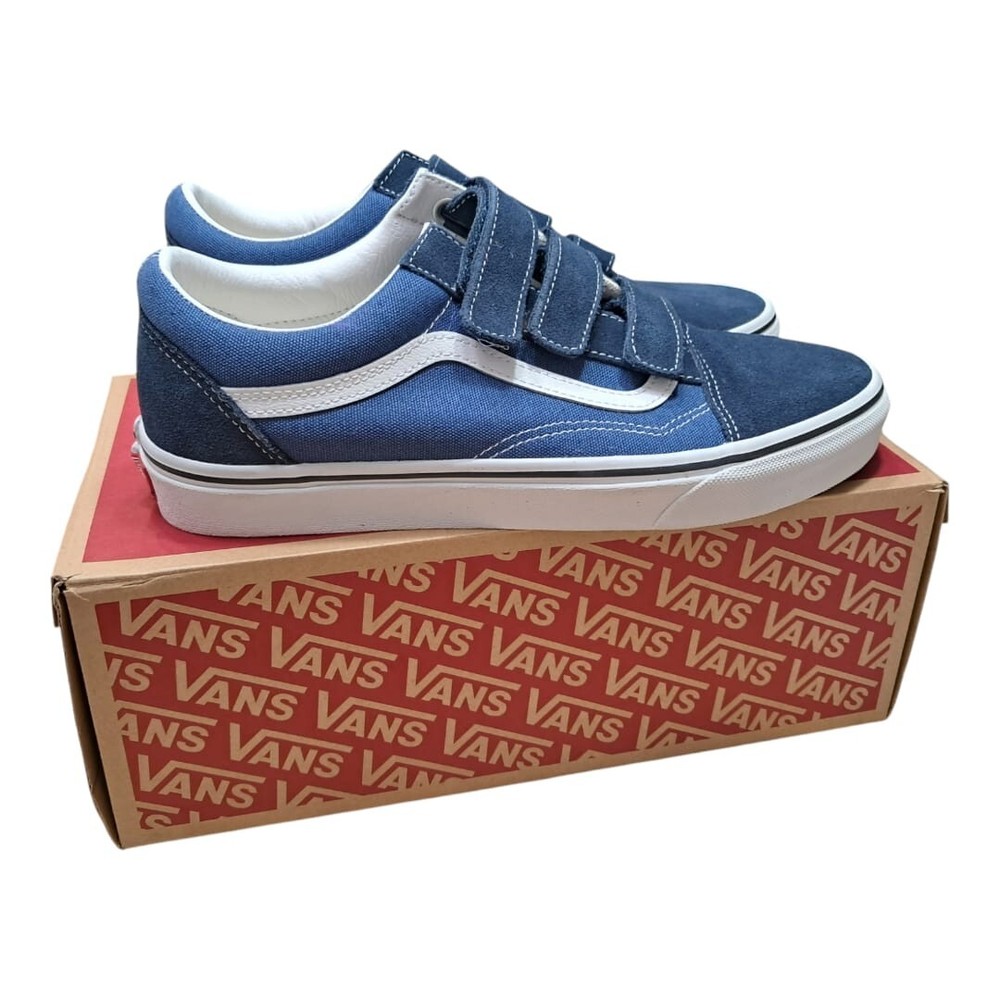 VANS OLD SKOOL V - UNISEX - Blue/True Navy