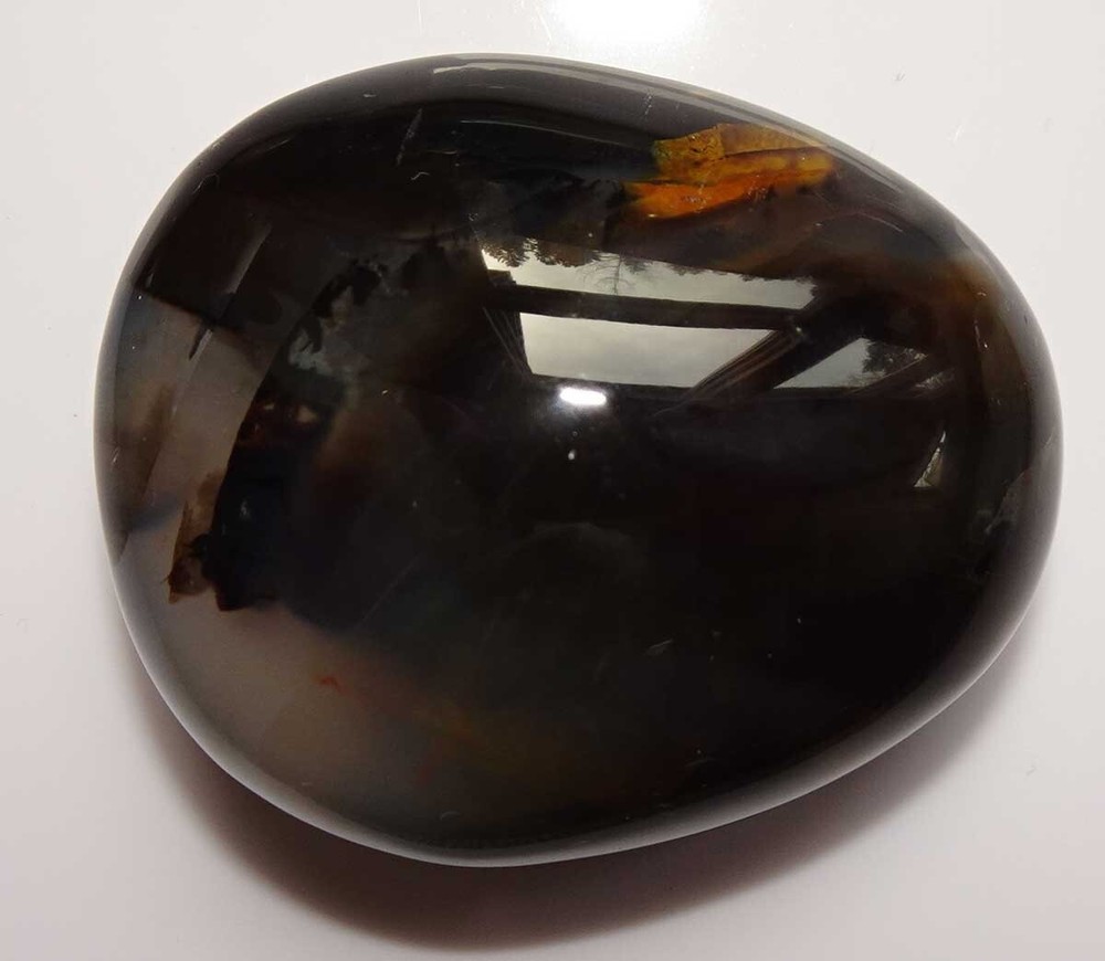 Dendritic Agate Polished Palmstone Madagascar sc750e