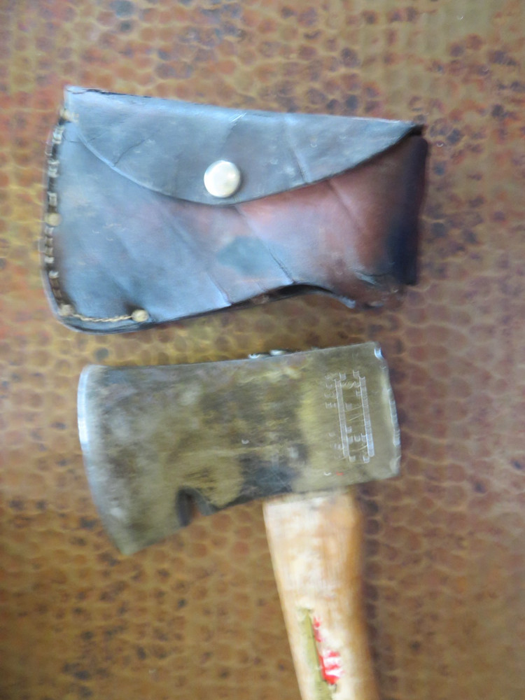 STANLEY CAMP HATCHET With SHEATH