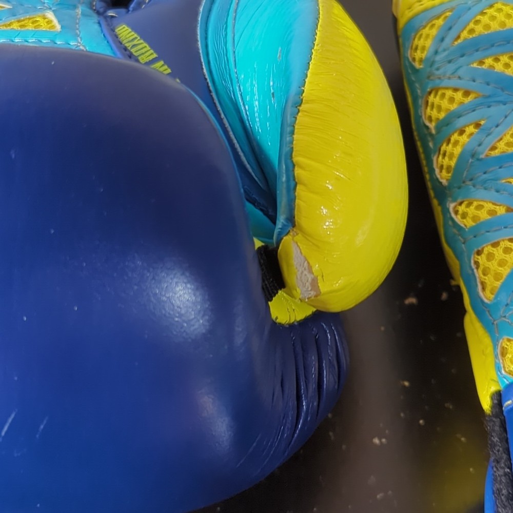 Ringside Boxing Pro Style IMF Tech Hook & Loop Training Gloves 10 Oz USED
