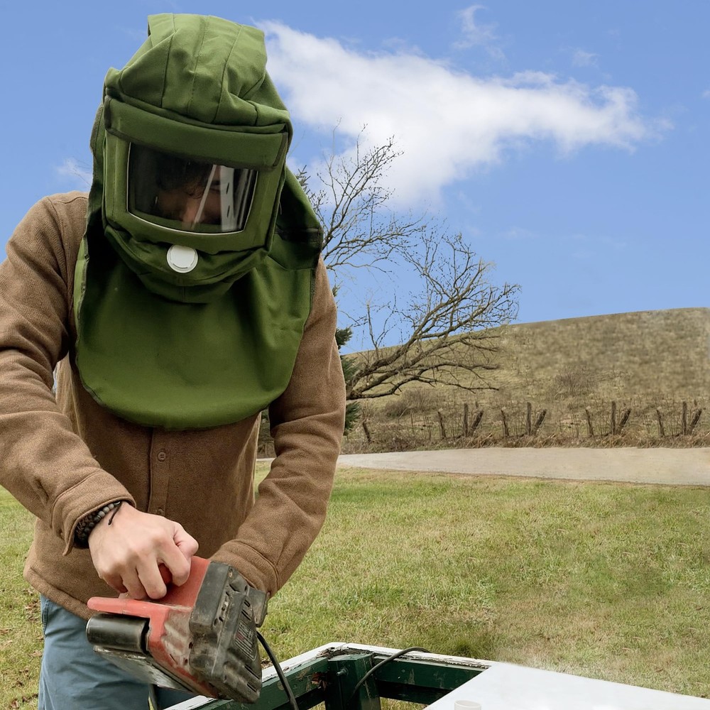 Sandblasting Hood Replacement Lens 2 pieces