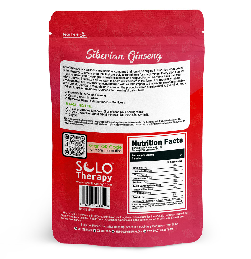 Siberian Ginseng Root - 28 grams