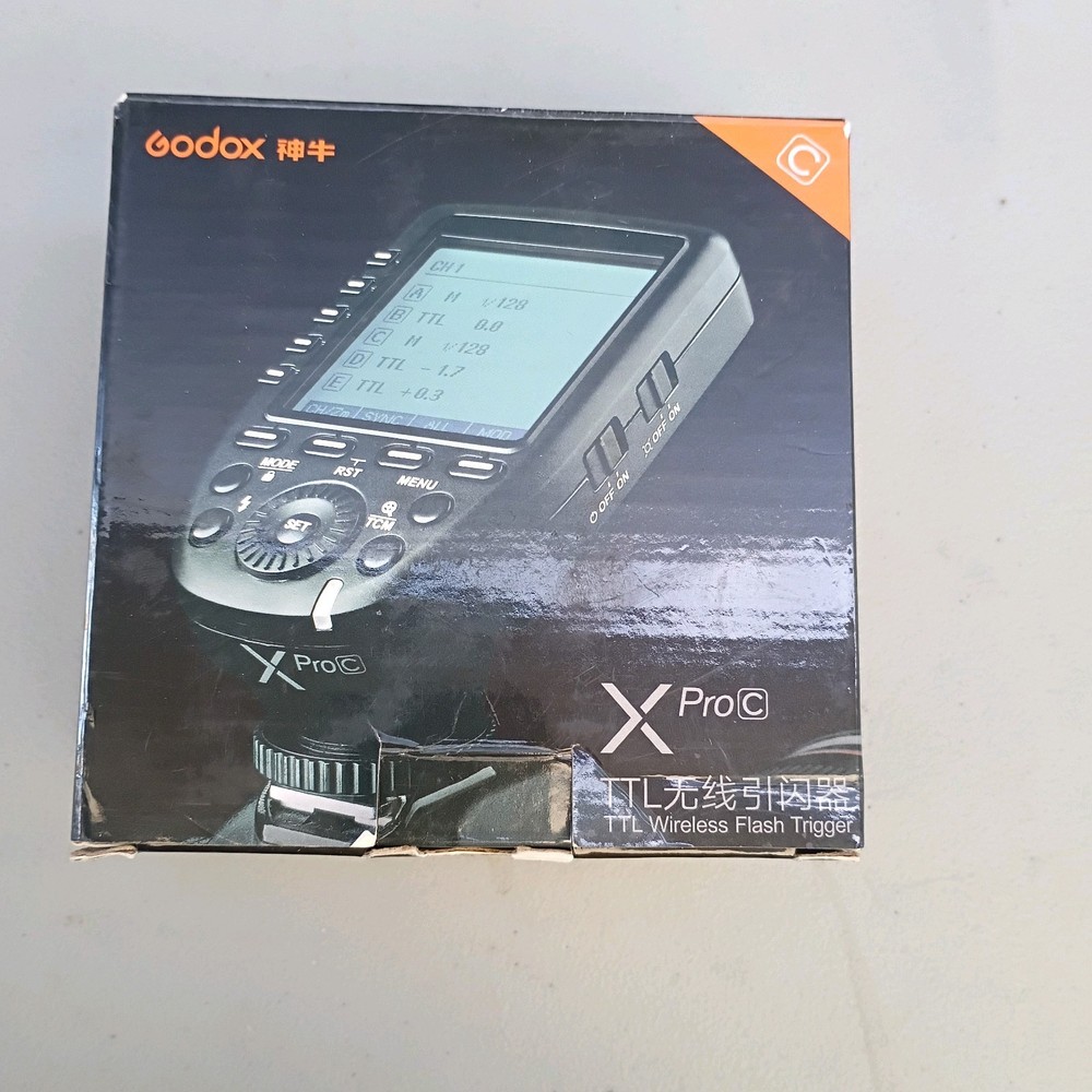 Godox XPro-C 2.4G Camera Flash Transmitter Trigger For Canon