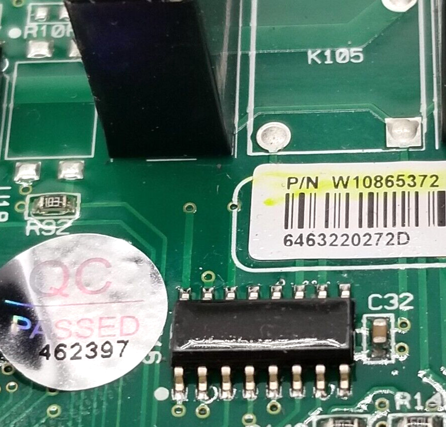 (Same Day Ship) KitchenAid Fridge Control W10865372