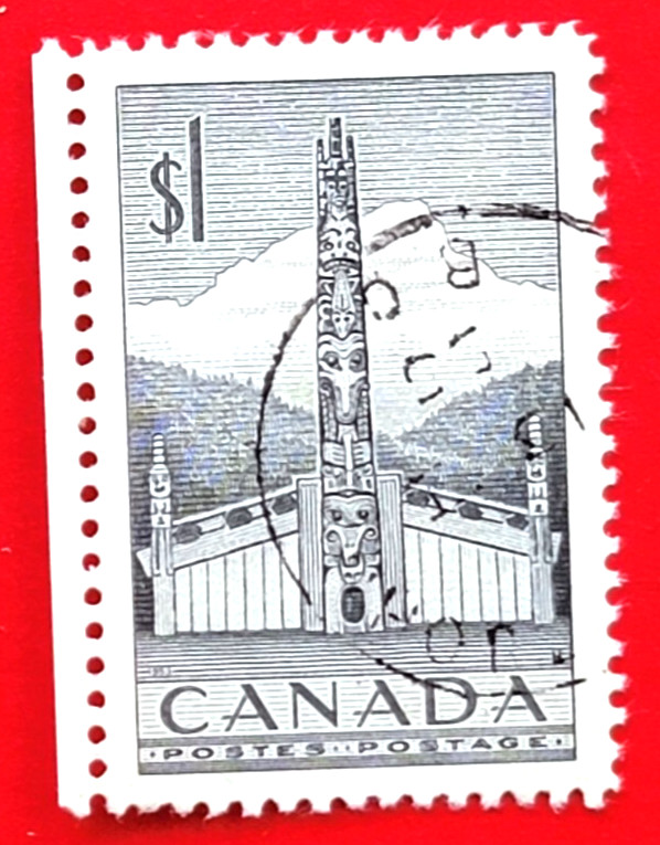 Canada Stamp # 321 "Totem Pole" Used