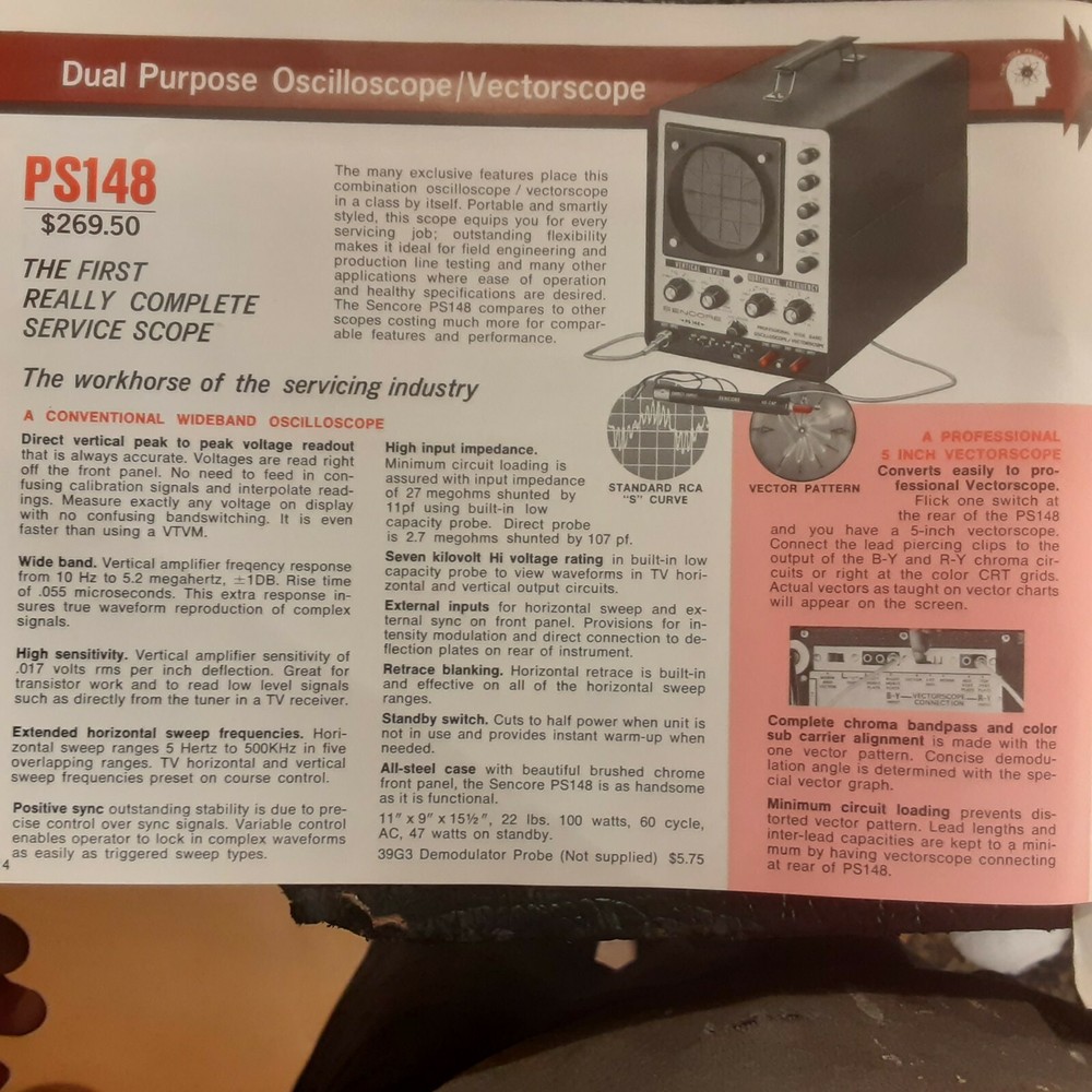 Electronics Literature lot Leader Seacore Audiotex Trigger