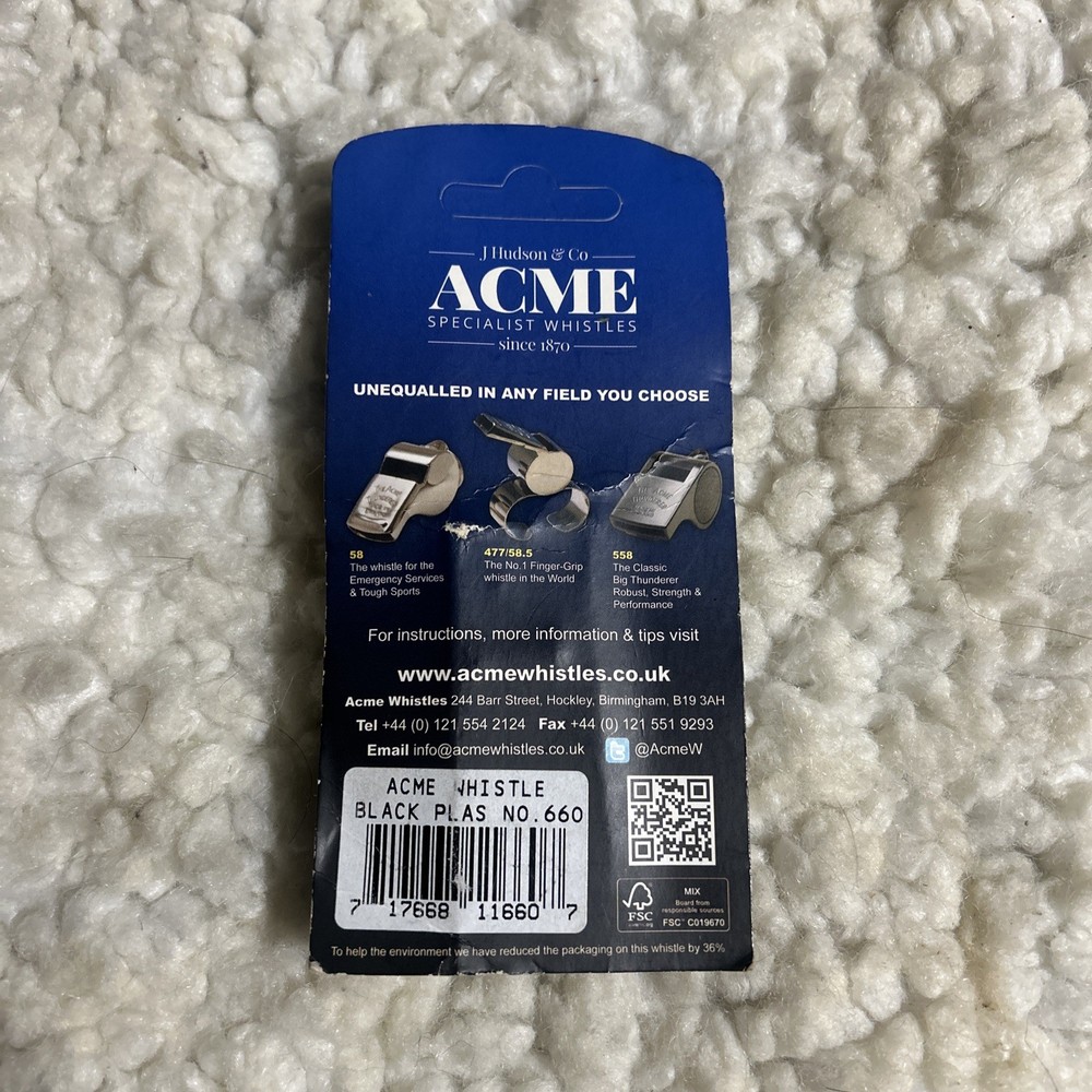 Acme Thunderer No. 560 Official Referee Whistle