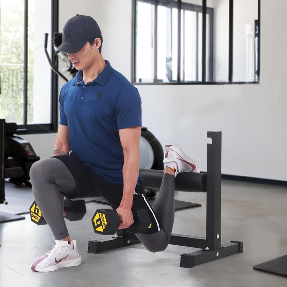 Single Leg Bulgarian Split Squat Stand Roller 7 Level Adjustable Settings