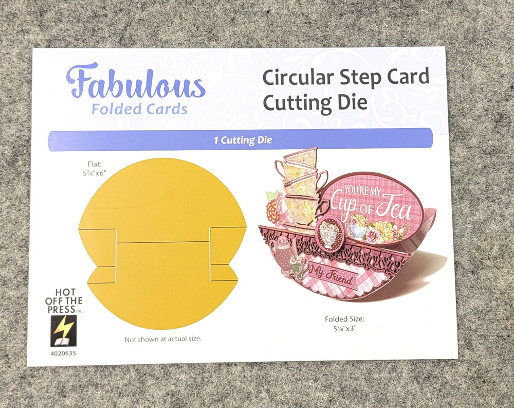 Fabulous Folded Cards Circular Step Card 4020635