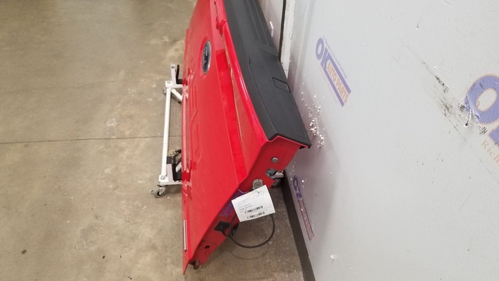 21 FORD F150 XLT TAILGATE ASSEMBLY RED WITHOUT STEP OPTION