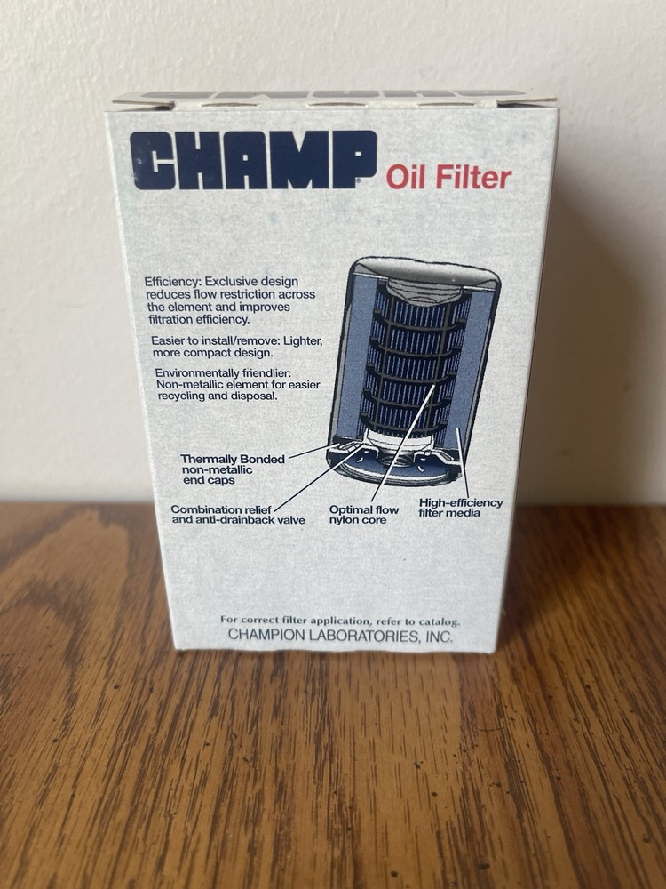 Oil Filter Champ/Champion Labs PH400