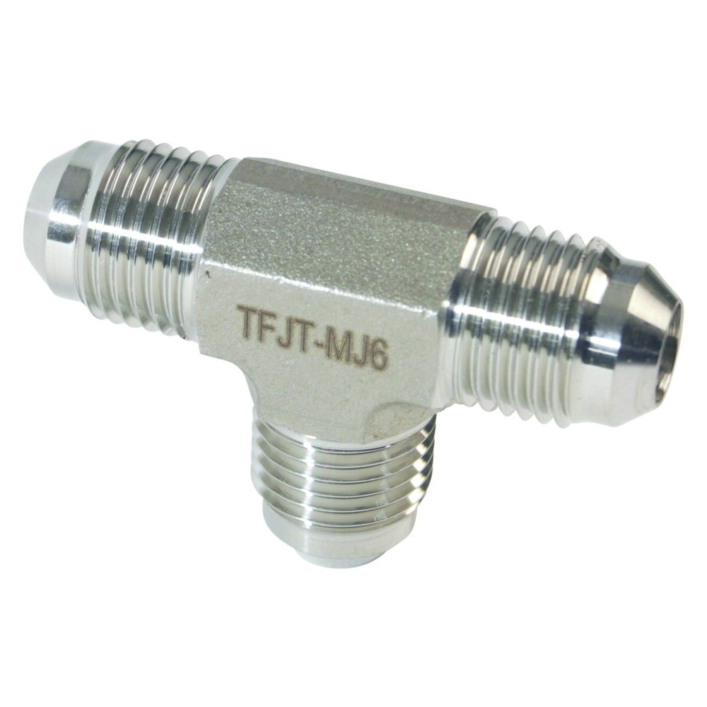 Threaded JIC Tee | MJIC 3/8 inch - SS316