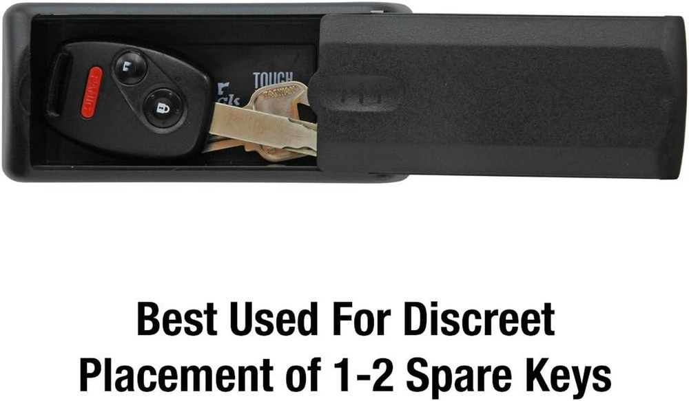 Magnetic Key Holder, 1 Pack, Black