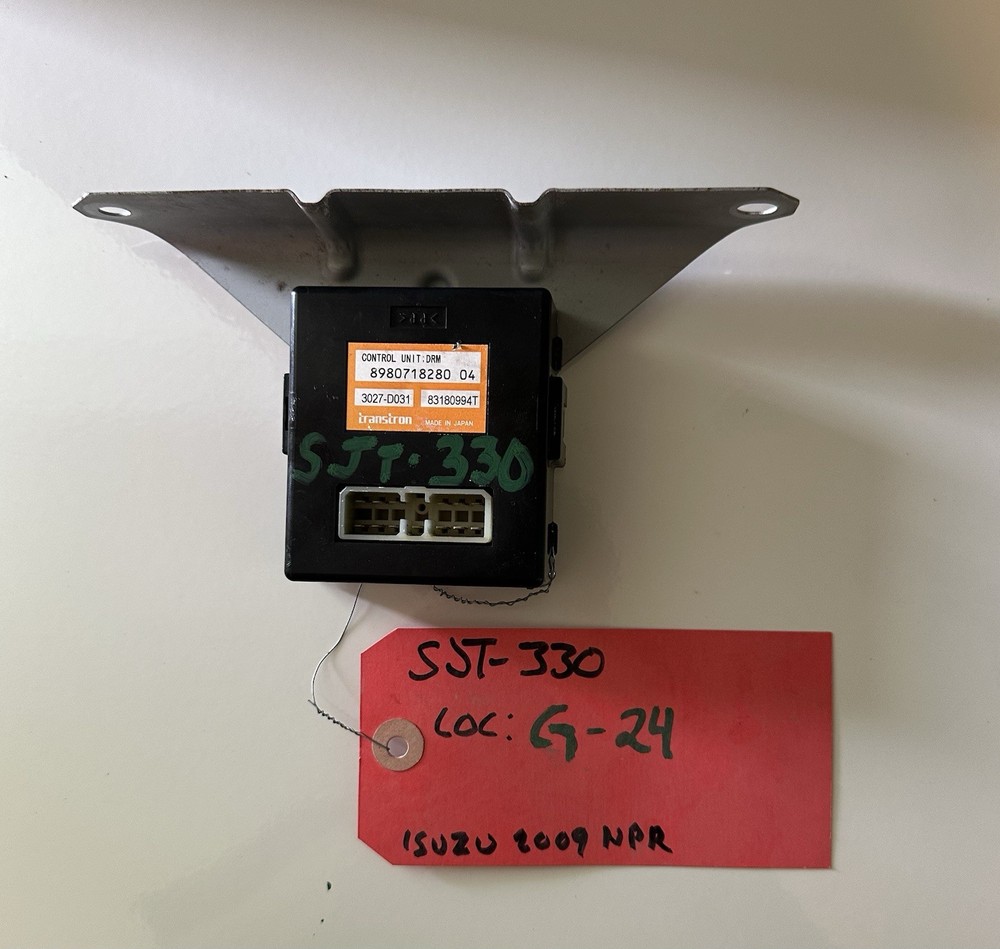 2009 ISUZU DRM TRANSTRON CAB MODULE 8980718280