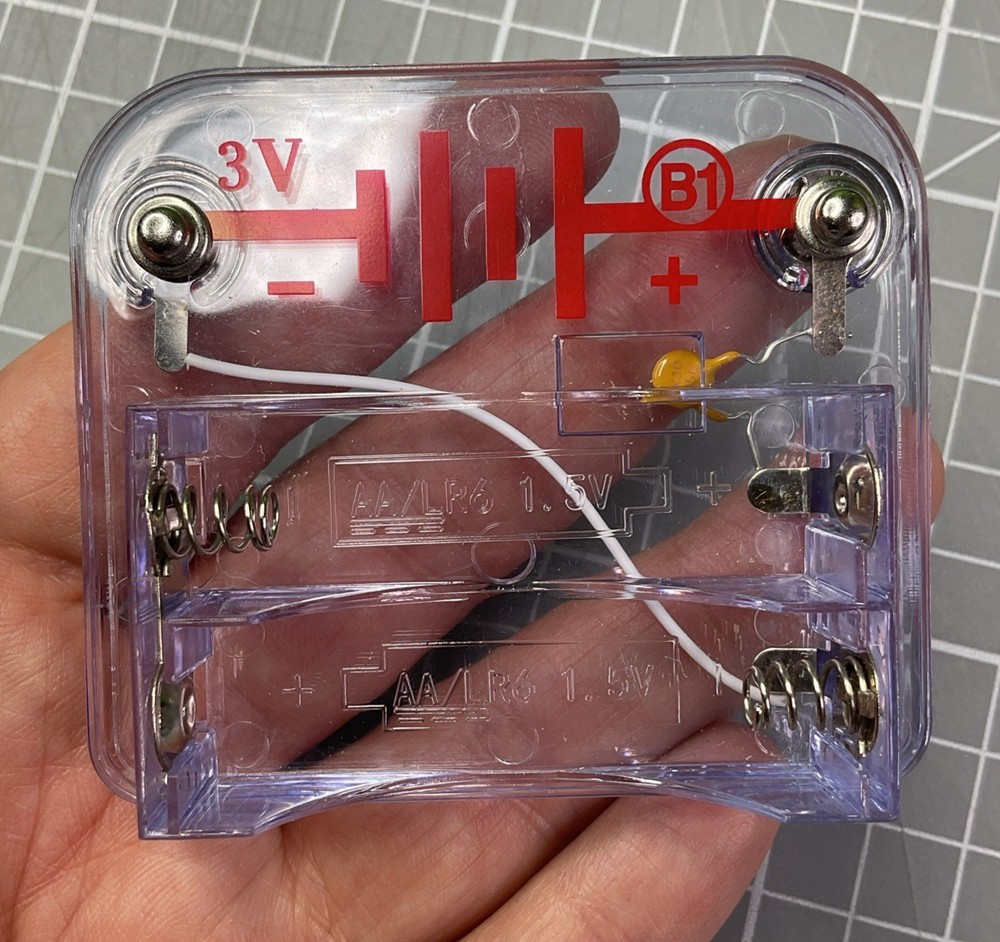 Elenco Snap Circuits Battery Holder B1 Replacement Part 3 Volt Part